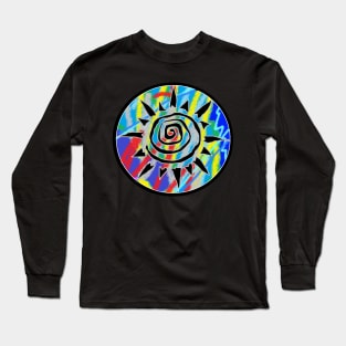 sun, spray art Long Sleeve T-Shirt